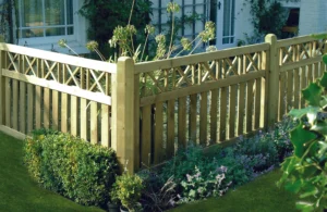 Wooden Garden Fencing Harrogate